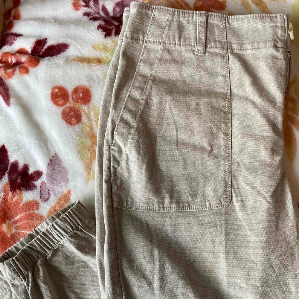High Waist Utility Pants